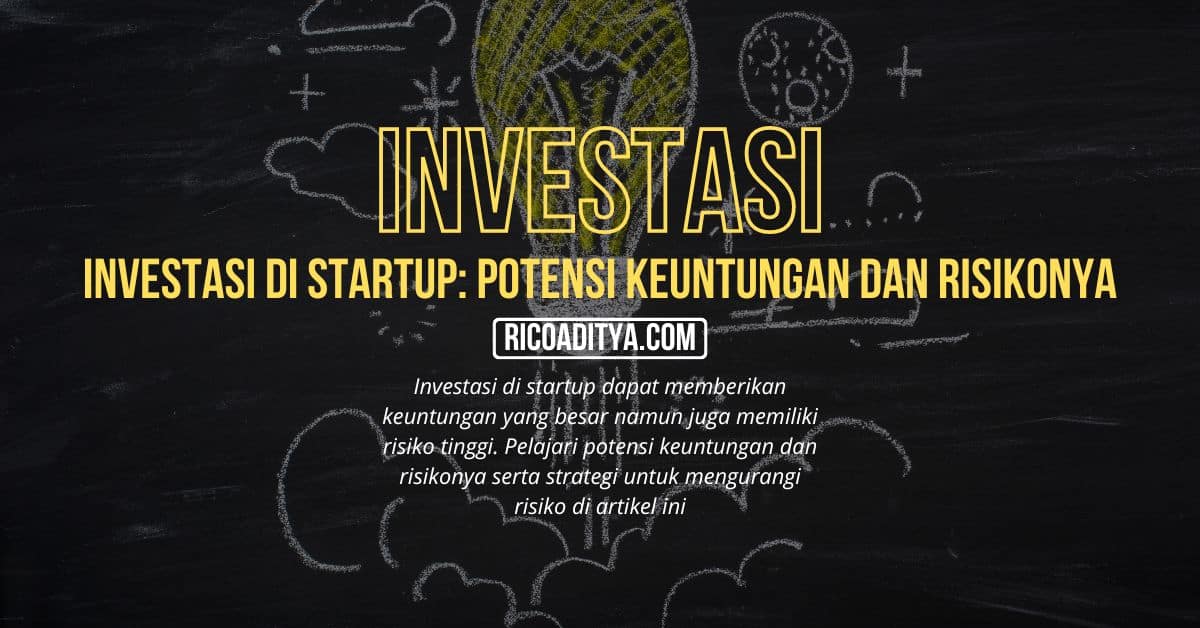 Gambar menunjukkan lampu bohlam yang menjadi ilustrasi dari startup